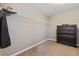 Walk-in closet with built-in shelving and storage space at 2709 Eton St., Myrtle Beach, SC 29579