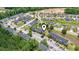 Aerial view of community featuring pool, landscaping, and nearby amenities at 3017 Mercer Dr. # 0, Conway, SC 29526