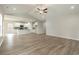 Expansive living area featuring vaulted ceilings, recessed lighting, and an open floor plan at 3308 Little Bay Dr., Conway, SC 29526