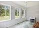 Enclosed sunroom with lots of windows providing great outdoor views and lots of natural light at 4554 Fringetree Dr., Murrells Inlet, SC 29576