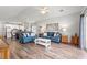 Spacious living room connects the kitchen and dining area, promoting easy conversation and flow at 4846 Carnation Circle # 301, Myrtle Beach, SC 29577
