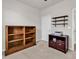 Bedroom featuring carpet, storage, shelving, and a door to the hallway at 520 Cattle Drive Circle, Myrtle Beach, SC 29588