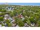 Aerial view showing the close proximity of this home to the ocean at 6001-1680 S Kings Hwy., Myrtle Beach, SC 29575