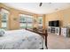 Bedroom with comfortable furniture, bright windows, and a calming atmosphere at 632 Lafayette Park Dr., Little River, SC 29566