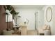Inviting home office space with stylish furniture, large plants, and ample natural light at 6335 Swainson Street Sw, Ocean Isle Beach, NC 28469