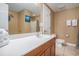 Charming bathroom with spacious vanity and ample lighting at 704 S Ocean Blvd. # 304A, Myrtle Beach, SC 29577