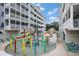 Fun splash area and pool for everyone to enjoy at 704 S Ocean Blvd. # 304A, Myrtle Beach, SC 29577