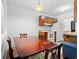 Kitchen with view of dining area, perfect for casual meals and entertaining guests at 801 Burcale Rd. # K7, Myrtle Beach, SC 29579