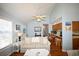 Bright living room with vaulted ceilings, views of the kitchen, and nautical decor at 950 Tiffany Ln., North Myrtle Beach, SC 29582