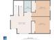 Detailed floor plan showcasing the layout of the home with labeled rooms and dimensions at 1048 Meadowoods Dr., Murrells Inlet, SC 29576