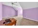 Bright purple bedroom featuring a fan at 1057 Stanton Pl. # 1057, Myrtle Beach, SC 29579