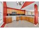Kitchen featuring wooden cabinetry, lots of counterspace, and stainless steel microwave at 1057 Stanton Pl. # 1057, Myrtle Beach, SC 29579
