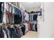 Large walk-in closet featuring extensive shelving and hanging storage, perfect for organization at 107 Fox Den Dr., Murrells Inlet, SC 29576