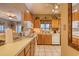 Kitchen with lots of storage space, appliances and countertops at 1102 Indian Wells Ct. # 2, Garden City Beach, SC 29576