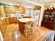 Functional kitchen with an island, plenty of cabinetry, and a view into the dining area at 112 Robin Dr., Georgetown, SC 29440