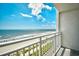 Relax on the balcony with an ocean view at 1200 S Ocean Blvd. # 20506, Myrtle Beach, SC 29577