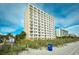 Picturesque beachside condo with ocean views and lush dune grass at 1200 S Ocean Blvd. # 20506, Myrtle Beach, SC 29577