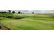 Large green backyard with long green grass at 125 Oak Bay Dr., Georgetown, SC 29440