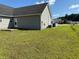 Green grass backyard with access door to home at 140 Blue Pride Dr., Loris, SC 29569