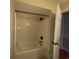 Shower featuring chrome fixtures and white shower with a clear shower door at 140 Blue Pride Dr., Loris, SC 29569