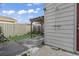 Outdoor shower and pergola in backyard, creating a private and refreshing retreat at 1710-C Edge Dr., North Myrtle Beach, SC 29582