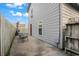 Cozy patio with privacy fence and seating, perfect for outdoor relaxation and entertaining guests at 1710-C Edge Dr., North Myrtle Beach, SC 29582
