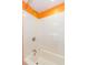 Bathroom features a tub with white tile surround and shower at 201 74Th Ave. N # 2740, Myrtle Beach, SC 29572