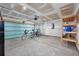 Spacious garage with finished ceiling and room for storage at 204 Kinross Ct., Little River, SC 29566