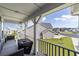 Outdoor balcony space with neighborhood views and plenty of room for seating at 2212 Leeboard Ct., Myrtle Beach, SC 29579