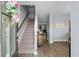 Inviting foyer featuring hardwood floors and staircase at 226 Calhoun Falls Dr., Myrtle Beach, SC 29579
