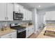 Stylish kitchen with stainless steel appliances, granite countertops and a functional layout for cooking and entertaining at 226 Calhoun Falls Dr., Myrtle Beach, SC 29579