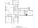 Detailed floor plan showcasing the layout of a two-story home, including room dimensions at 264 Switchgrass Loop, Little River, SC 29566