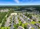 Expansive aerial view of a residential community showcasing well-maintained homes, lush greenery, and organized street layouts at 314 Black Oak Ln. # 102, Murrells Inlet, SC 29576