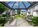 Beautifully landscaped courtyard offers a peaceful outdoor retreat at 315 72Nd Ave. N # A, Myrtle Beach, SC 29572