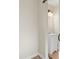 A well-lit half bathroom shows a sink and vanity, light fixture, and neutral paint at 3269 Sims Rd., Marion, SC 29571