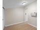 Freshly painted living area features new luxury vinyl floors and new AC unit at 3269 Sims Rd., Marion, SC 29571