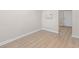 This spacious bedroom is freshly painted and has laminate floors and a new AC unit at 3269 Sims Rd., Marion, SC 29571