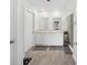 Clean bathroom featuring double sinks, a shower with curtain, and plenty of storage space at 417 Spruce Pine Way, Conway, SC 29526