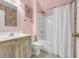 Bathroom features a decorative vanity and a shower/tub combination at 4536 Fringetree Dr., Murrells Inlet, SC 29576