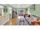 Inviting living room with hardwood floors, comfortable seating, and access to an outdoor patio at 4650 Greenbriar Dr. # A5, Little River, SC 29566