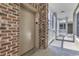 An elevator is shown next to a hallway, offering accessibility within the building at 4821 Luster Leaf Circle # 202, Myrtle Beach, SC 29577