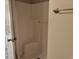 Clean and functional walk-in shower with white tile and a simple design for easy maintenance at 4840 Moss Creek Loop # 31, Murrells Inlet, SC 29576