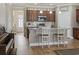 Charming kitchen with granite countertops and stainless steel appliances at 5716 Lombardia Circle, Myrtle Beach, SC 29579