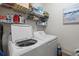 Functional laundry room with washer and dryer at 5716 Lombardia Circle, Myrtle Beach, SC 29579