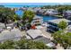 Aerial view of home, canal, and other homes in this waterfront community at 6001 - Z-49 S Kings Hwy., Myrtle Beach, SC 29575