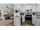 Open concept kitchen features stainless steel appliances and opens up to living room at 6001 - Z-49 S Kings Hwy., Myrtle Beach, SC 29575