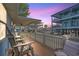 Spacious porch with lots of chairs for relaxing and enjoying the view at 6001 - Z-49 S Kings Hwy., Myrtle Beach, SC 29575