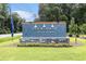 Community sign for The Reserve at Wild Horse, established in 2022, set in a landscaped entrance at 651 Choctaw Dr., Conway, SC 29526