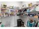 Walk-in pantry with stocked shelving, providing ample storage for food and household items at 651 Choctaw Dr., Conway, SC 29526