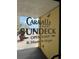 Sign pointing to the Sun Deck at The Caravelle Resort, open daily at 6900 N Ocean Blvd. # 201, Myrtle Beach, SC 29572